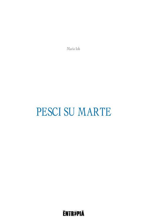 Pesci su Marte - Mario Iob - copertina