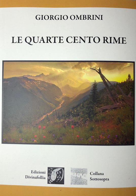 Le quarte cento rime - Giorgio Ombrini - copertina