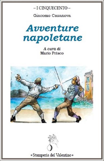 Avventure napoletane - Giacomo Casanova - copertina