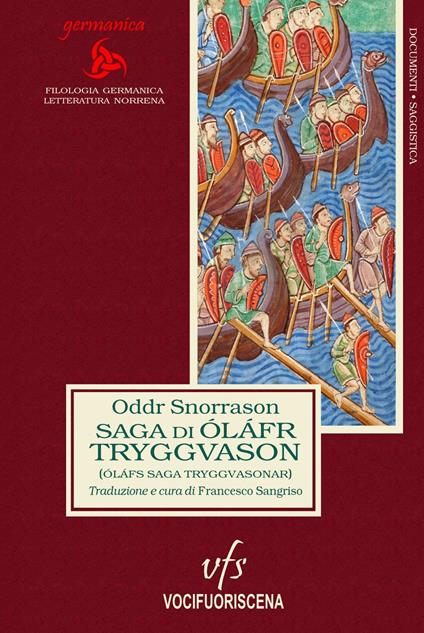 Saga di Óláfr Tryggvason - Oddr Snorrason - copertina