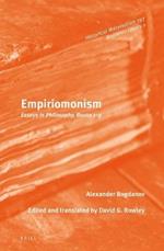 Empiriomonism: Essays in Philosophy, Books 1–3