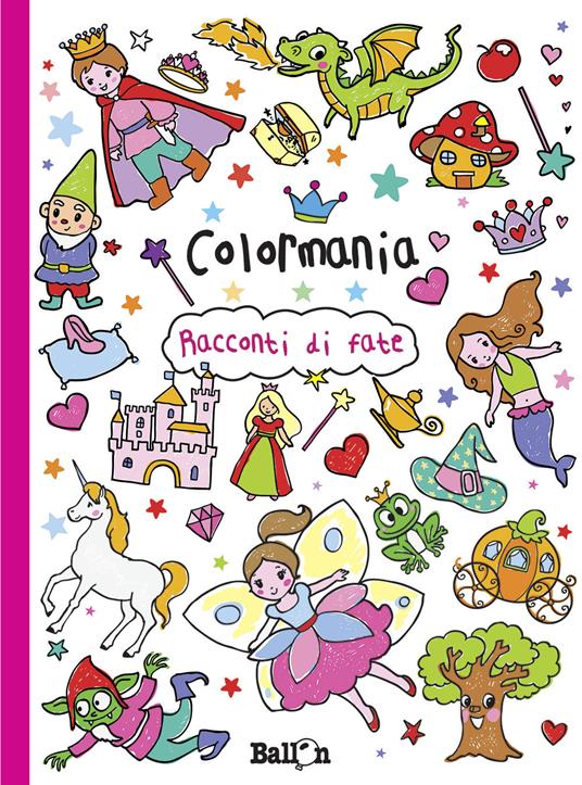 Racconti di fate. Colormania. Ediz. illustrata - copertina