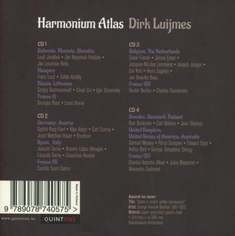 Harmonium Atlas - CD Audio di Dirk Luijmes - 2