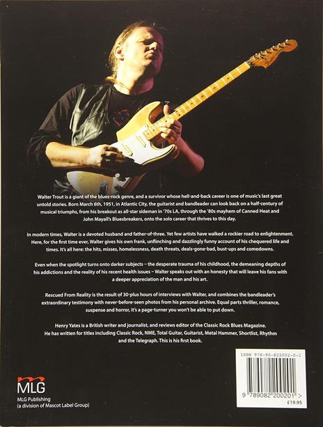 Rescued From Reality (Paperback) - Altro di Walter Trout,Today Was Yesterday - 2