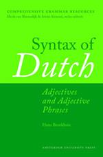 Syntax of Dutch: Adjectives and Adjective Phrases