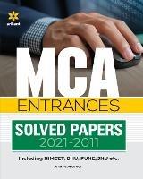 MCA Entrances Solved Papers (2021-2011) for 2022 Exam - Amit M Agarwal - cover