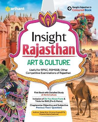 Insight Rajasthan Art & Culture - Ketan Birla,Shivanya Gupta,Priyanka Gupta - cover