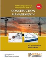 Construction Management-I - N S Mujumdar - cover