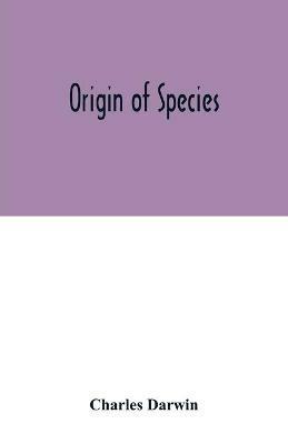 Origin of species - Charles Darwin - cover