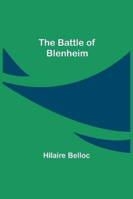 The Battle Of Blenheim - Hilaire Belloc - cover