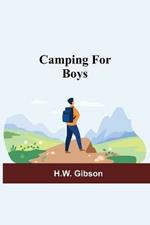 Camping For Boys