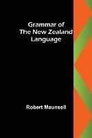 Grammar of the New Zealand language