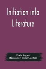 Initiation into Literature