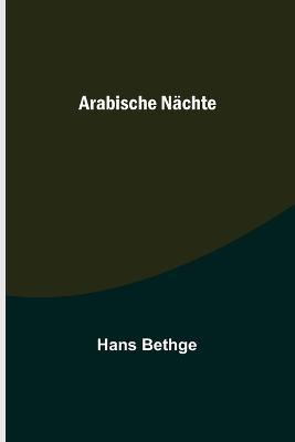 Arabische Nachte - Hans Bethge - cover