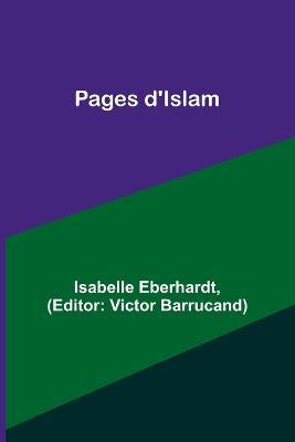 Pages d'Islam - Isabelle Eberhardt - cover