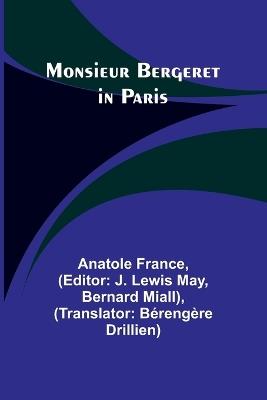 Monsieur Bergeret in Paris - Anatole France - cover
