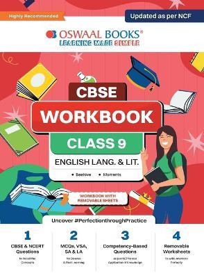 Oswaal CBSE Workbook for Class 9 English Language and Literature Updated as per NCF For 2024 - Oswaal Editorial Board - cover