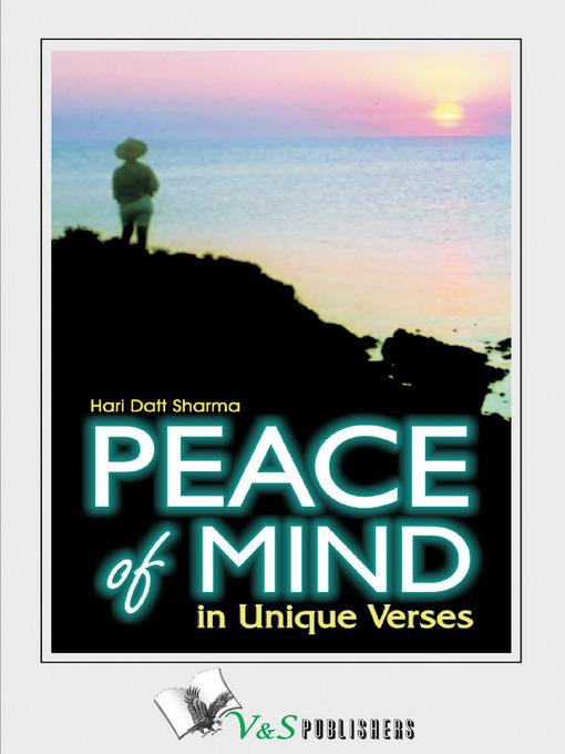 Peace of Mind: Live Life on the Go Stress-Free - Hari Datt Sharma - cover