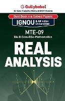 MTE-09 Real Analysis - D D Sharma - cover