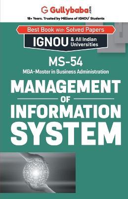 MS-54 Management of Information System - Dinesh Verma - cover