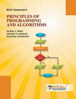 Principles of Programming and Algorithms - R S Yemul - cover