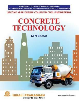 Concrete Technology - M N Bajad - cover