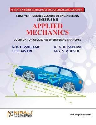 Applied Mechanics - S B Hivarekar - cover