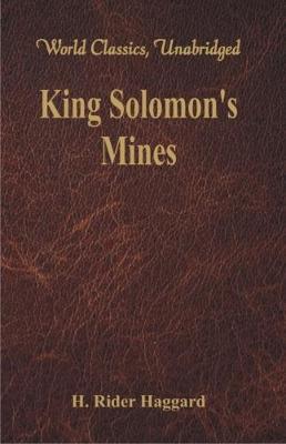 King Solomon's Mines - H. Rider Haggard - cover