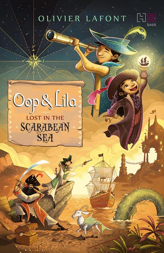 Oop and Lila: Lost in the Scarabean Sea. - Olivier Lafont - ebook