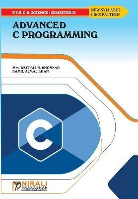 Advanced C Programming - Deepalin Bhoskar - cover