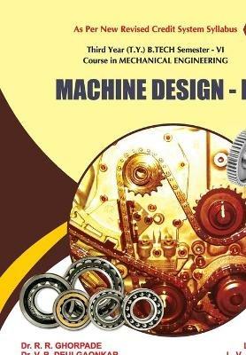 Machine Design - II - R R Ghorpade - cover