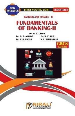 BANKING AND FINANCE (Fundamentals of Banking II) - D G Ushir - cover