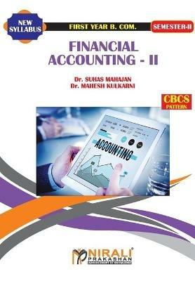 Financial Accounting -- II - Suhas Mahajan - cover