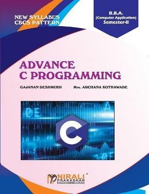 Advance C Programming - Gajanan Deshmukh - cover