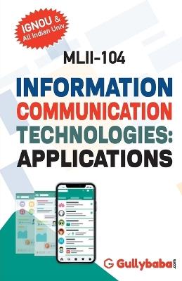 MLII-104 Information Communication Teachnologies-Applications - Gullybaba Com Panel - cover