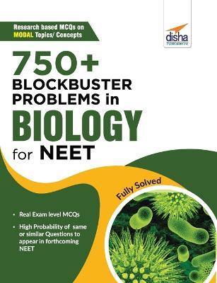 750+ Blockbuster Problems in Biology for NEET - Disha Experts - cover