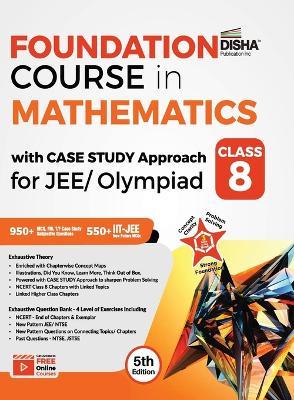 Foundation Course in Mathematics with Case Study Approach for JEE/ Olympiad Class 8 - 5th Edition - Disha Experts - cover