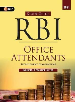 Rbi 2021 Office Attendants Guide - G K Publications (P) Ltd - cover