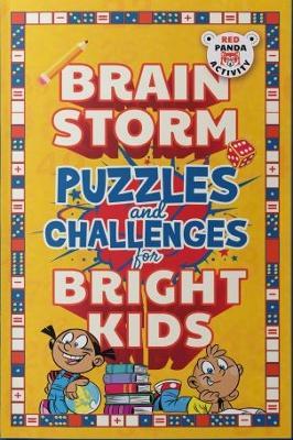 Brain Storm: Puzzles and Challenges for Bright Kids - Red Panda - cover