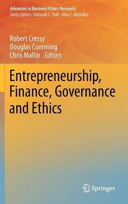 Entrepreneurship, Finance, Governance and Ethics - cover
