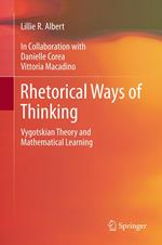 Rhetorical Ways of Thinking