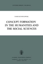 Concept Formation in the Humanities and the Social Sciences