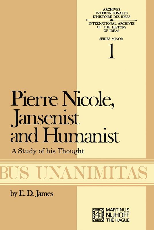 Pierre Nicole, Jansenist and Humanist