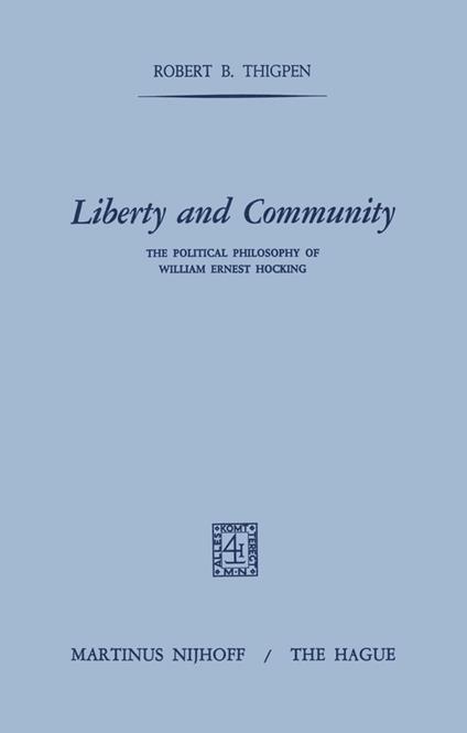 Liberty and Community