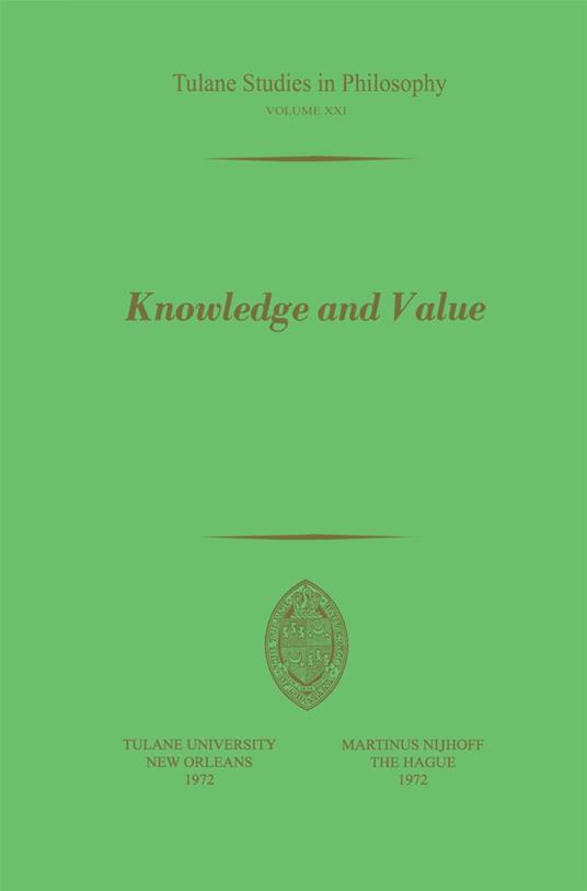 Knowledge and Value