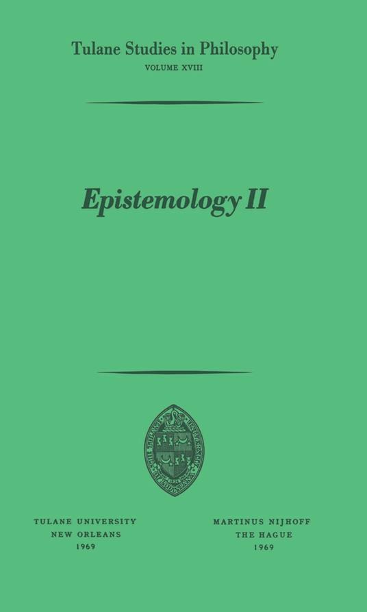 Epistemology II