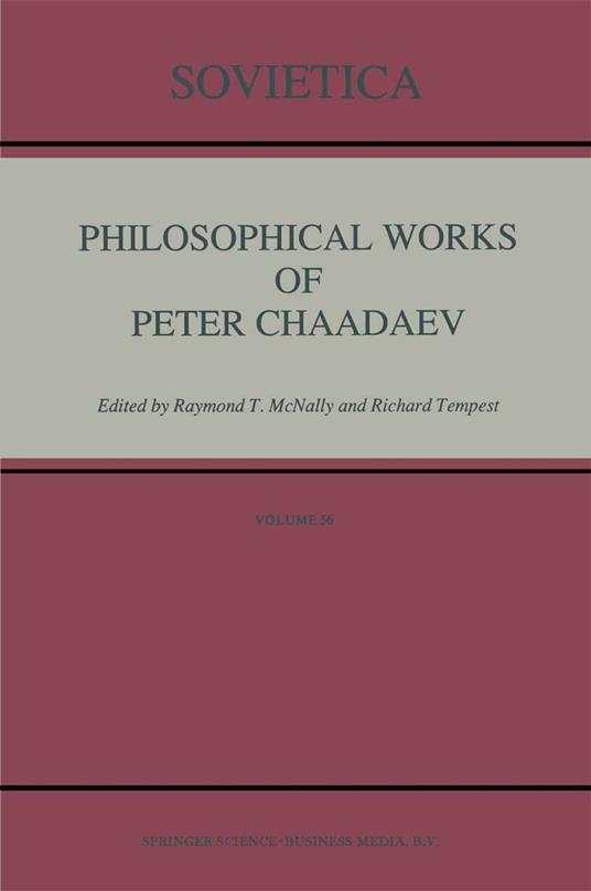 Philosophical Works of Peter Chaadaev