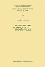 The Letters of Dominique Chaix, Botanist-Curé