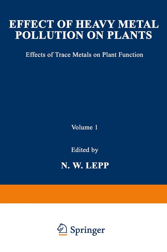 Effect of Heavy Metal Pollution on Plants