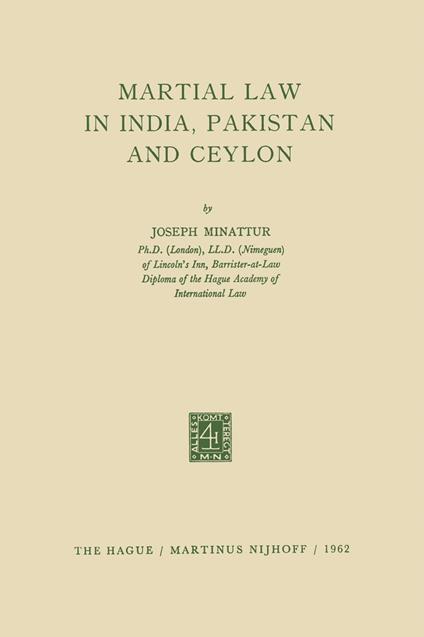 Martial Law in India, Pakistan and Ceylon